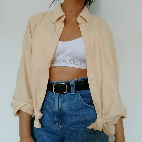 Bass Peach Button Up - Picture 4 of 5